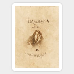 Oscar Wilde - book the picture of dorian gray Sticker